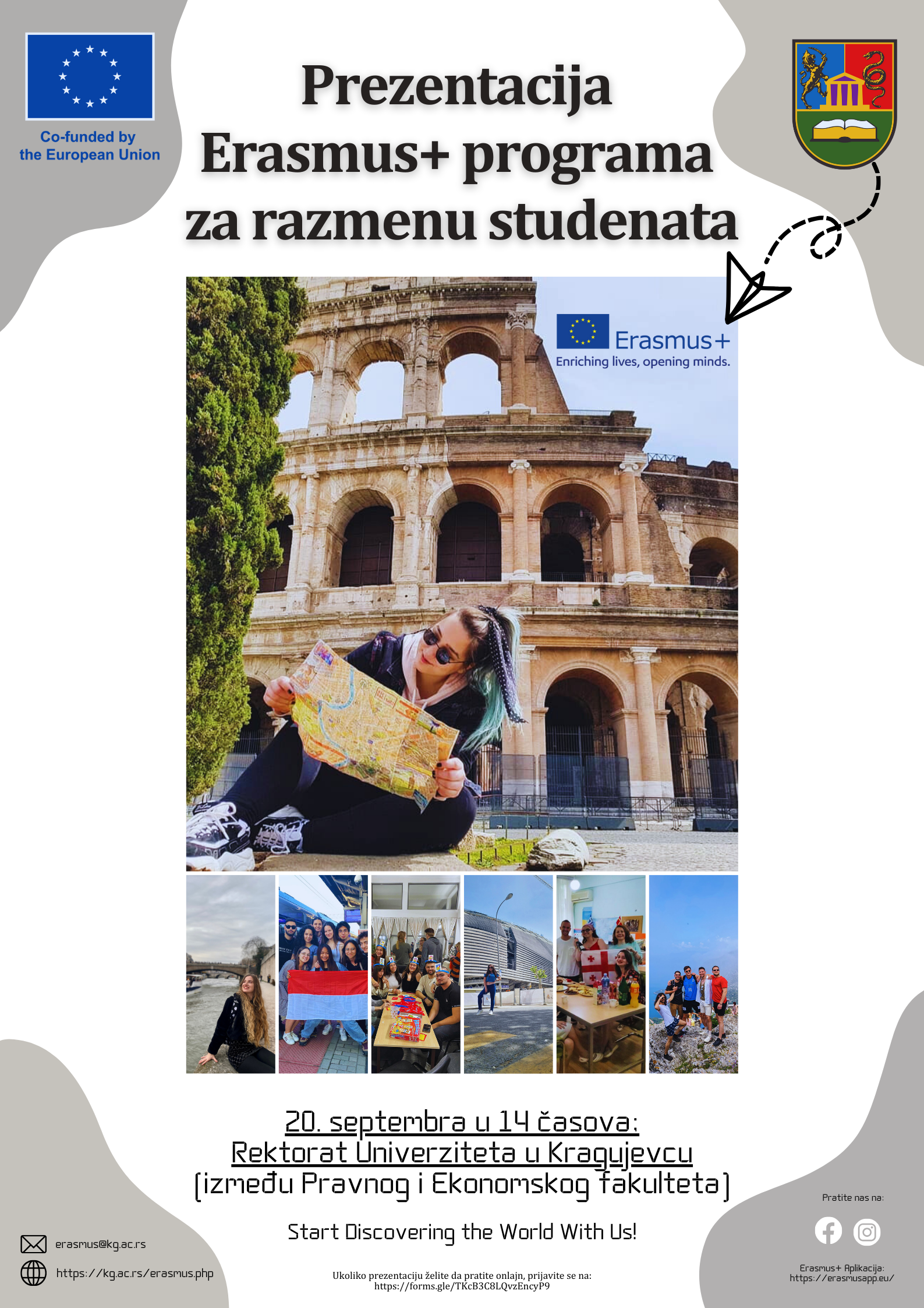 Erasmus Prezentacija Poster